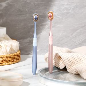 <span class=keywords><strong>Brosse</strong></span> à dents de luxe TISS Colorful à poils en spirale <span class=keywords><strong>ultra</strong></span>-fins et doux, sélection de riz, 1 paquet - Product Image 2