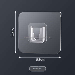 Crochets adhésifs multifonctions Crochets muraux fantaisie Crochets adhésifs sans clous pour accessoires de cuisine Organisateur - Product Image 4