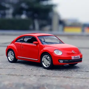 RMZ City 1/36 Scale Alloy Toy Car Diecast 2012 Beetle Metal Car Model