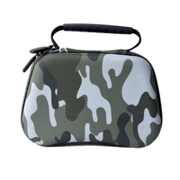 Ensemble d'accessoires 6 en 1, étui de transport pour manette PS5, sac de rangement rigide en EVA antichoc avec housse en silicone et poignées pour manettes
