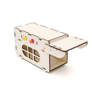 Kit de bricolage en bois OKYN-G5789, kits STEM, projets de construction scientifique, pièges à souris, kit scientifique DIY - Product Image 4