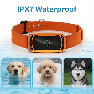 IPX7 방수 기능이 있는 충전식 강아지 훈련용 목걸이(리모컨 포함), 3500피트 거리, 비프음 진동 충격, 짖음 방지, 스마트 AI 기능 탑재 - Product Image 2