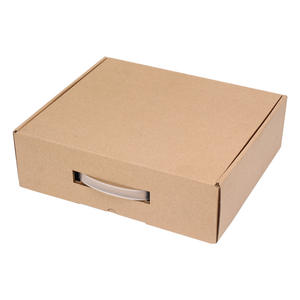 Boîtes en papier kraft personnalisées pour emballages cadeaux de luxe, réduction tarifaire, boîte en carton ondulé pour envoi postal - Product Image 1