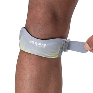 Correa de rodilla de tendón de rótula Equipo de protección ajustable Cinturón de rótula deportivo Correas de rodilla de baloncesto Correa de soporte de rodilla de rótula - Product Image 6