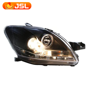 Faros Delanteros LED Retrofit para Toyota Vois 2008-2013, Luces de Circulación Diurna Genius, Lente de Proyector, Faros con Efecto Sombra - Product Image 5