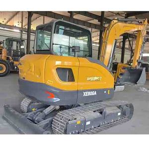 6 tấn máy xúc sân khấu 4 phím điều khiển máy xúc xe60ga máy xúc cao su theo dõi - Product Image 2