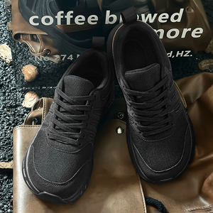 Chaussures de marche en mesh pour hommes, taille US 13 14 EU 47 48, baskets athlétiques légères, semelle épaisse, baskets de course et d'entraînement confortables - Product Image 6