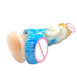 FRRK Monster <b>Dildo</b> Penis Extender Men Daily Enlargement Penis Sleeves for Male Sex Toy - Product Image 4