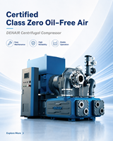 Compresor de Aire Centrífugo Sin Aceite DENAIR Serie DAC