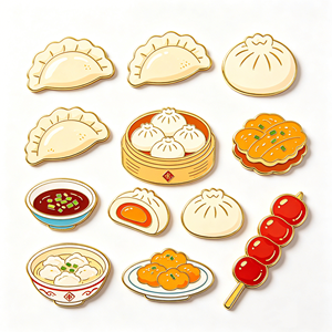 Custom 3D Metal Fridge Magnet Sushi Pizza Burger Food Personalized Wedding Shape Souvenir Gifts Kitchen Decor - Product Image 3