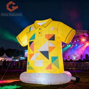 Ballon gonflable de T-shirt gonflable géant de modèle de vêtements de T-shirt pour la publicité extérieure - Product Image 1