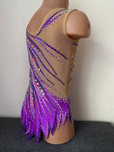 <span class=keywords><strong>Justaucorps</strong></span> de <span class=keywords><strong>gymnastique</strong></span> <span class=keywords><strong>rythmique</strong></span> à la mode de haute qualité belles jupes robe de scène d'impression Offre Spéciale pour enfants taille unique extensible - Product Image 5