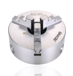 Mandrin à 3 mâchoires Sanou K11125, diamètre du <span class=keywords><strong>tour</strong></span> 5 pouces, <span class=keywords><strong>pour</strong></span> mini <span class=keywords><strong>tour</strong></span> à <span class=keywords><strong>bois</strong></span> - Product Image 3