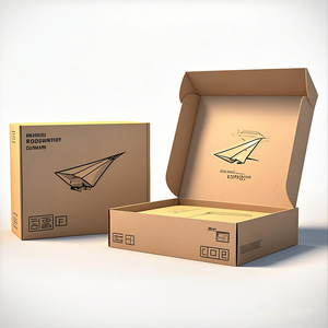 Trung Quốc nhà máy biểu tượng tùy chỉnh in ấn Đen bưu phẩm Hộp Tùy chỉnh bưu phẩm hộp với logo - Product Image 5