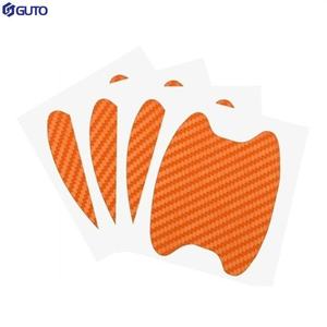 Accessoires de <span class=keywords><strong>logo</strong></span>/emblème de porte de <span class=keywords><strong>voiture</strong></span> en fibre de carbone GUTO de haute qualité, <span class=keywords><strong>vente</strong></span> directe d'usine, style professionnel, modèle transparent à usage unique - Product Image 4