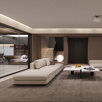 Service de design d'intérieur complet pour la maison moderne, solution d'ingénierie EPC intégrée, décoration intérieure résidentielle complète