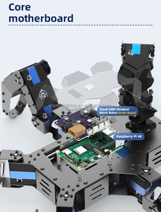 Metal Acrylic <strong>Spider</strong> AI <strong>Robot</strong> Kit with WiFi Remote &amp; App-Controlled Face Recognition for Education &amp; Gifts - Product Image 2