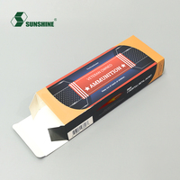 Scatola Personalizzata in Cartone Riciclato per Munizioni con Design a Cassetta per Camion, Laminazione Opaca e Goffratura, Fondo Auto-Bloccante per Imballaggio Prodotti