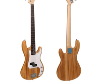 High Quality 4-String Bass Guitar Factory Price 34" Scale Gloss Finish Musical Instrument Supplier Fast Shipping for Retailers