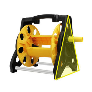 BOYI Fournisseur de matériel de lavage de voiture et de tuyau d'arrosage en plastique LH-5205 avec <span class=keywords><strong>enrouleur</strong></span> et support mural/sol - Product Image 4