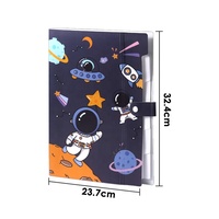 Foska 5 couches dessin animé extensible fichier sac Portable Document sac A4 extensible fichier dossier PP enveloppe dossier sac avec poignée