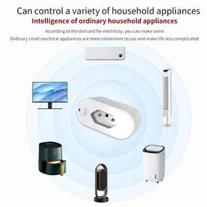 SIXWGH Tasmota Open Source 16A Interruptor Inteligente Brasileño/Reino Unido Compatible con Control Local MQTT, <span class=keywords><strong>Home</strong></span> Assistant, Alexa, <span class=keywords><strong>Google</strong></span> WiFi, <span class=keywords><strong>ESP32</strong></span>, DIY para el Hogar - Product Image 4
