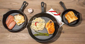 Hot Sale Pre-seasoned <strong>Round</strong> Cast Iron Mini <strong>Egg</strong> Fry <strong>Pan</strong> Price - Product Image 3