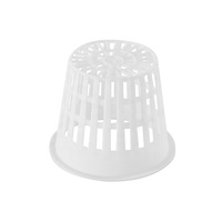 Filet de Pot en plastique à mailles pour culture hydroponique, panier en plastique robuste, gobelets pour plantes, utilisé avec des fleurs/plantes vertes suspendus, Carton