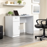Offres de réduction sur les bureaux d'ordinateur en bois en forme de L, bureaux à domicile, bureaux d'étude, tables d'écriture avec armoire de rangement