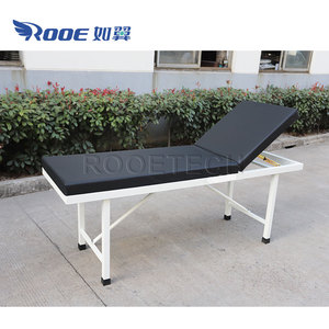 BEC04-cama médica con respaldo ajustable, colchón de esponja de PVC de 6cm, <span class=keywords><strong>precio</strong></span> barato - Product Image 2