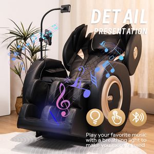 Sleep Aid 3D Shiatsu Chair Zero Gravity Heated Recliner With <b>Timer</b> Auto Shut-Off for Bedtime Relaxation E1 Cha - Product Image 6