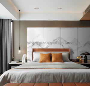 Pannello Murale Moderno Europeo <span class=keywords><strong>in</strong></span> PVC Effetto Marmo, Anti-Umidità e Impermeabile <span class=keywords><strong>in</strong></span> WPC Carbone di Bambù, Rivestimento <span class=keywords><strong>in</strong></span> <span class=keywords><strong>Legno</strong></span> con Design Geometrico <span class=keywords><strong>per</strong></span> <span class=keywords><strong>Camera</strong></span> <span class=keywords><strong>da</strong></span> <span class=keywords><strong>Letto</strong></span> - Product Image 3