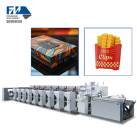 Nouvelle machine d'impression flexographique automatique haute vitesse 6 couleurs pour films plastiques et sacs en papier, rouleau à rouleau