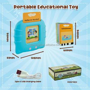 Enfants d'âge préscolaire enfants personnalisé apprentissage <span class=keywords><strong>anglais</strong></span> et allemand sensoriel néerlandais pays-bas parlant Flashcards - Product Image 2