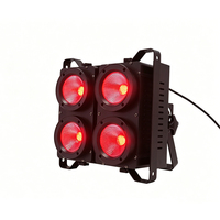 Projecteur de scène LED COB 400W à 4 yeux DMX512 pour théâtre, église, club, spectacle de mariage