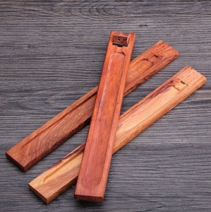 Porta <span class=keywords><strong>Incenso</strong></span> in Legno Massiccio 23,8*2,8*1cm 2mm, Bruciatore di <span class=keywords><strong>Incenso</strong></span> Quadrato Rettangolare, Accessorio per Fragranze - Product Image 6