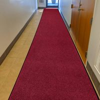 Tapis anti-dérapant à double rayure, anti-bactérien, inodore, anti-moisissure, PVC TPE, hôtel, bureau
