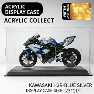 Modelos de Motocicletas de Metal Fundido a Presión a Escala 1/12, Simulación <span class=keywords><strong>H2R</strong></span>, para Varias Marcas, Juguete Coleccionable para Niños con Ruedas - Product Image 2