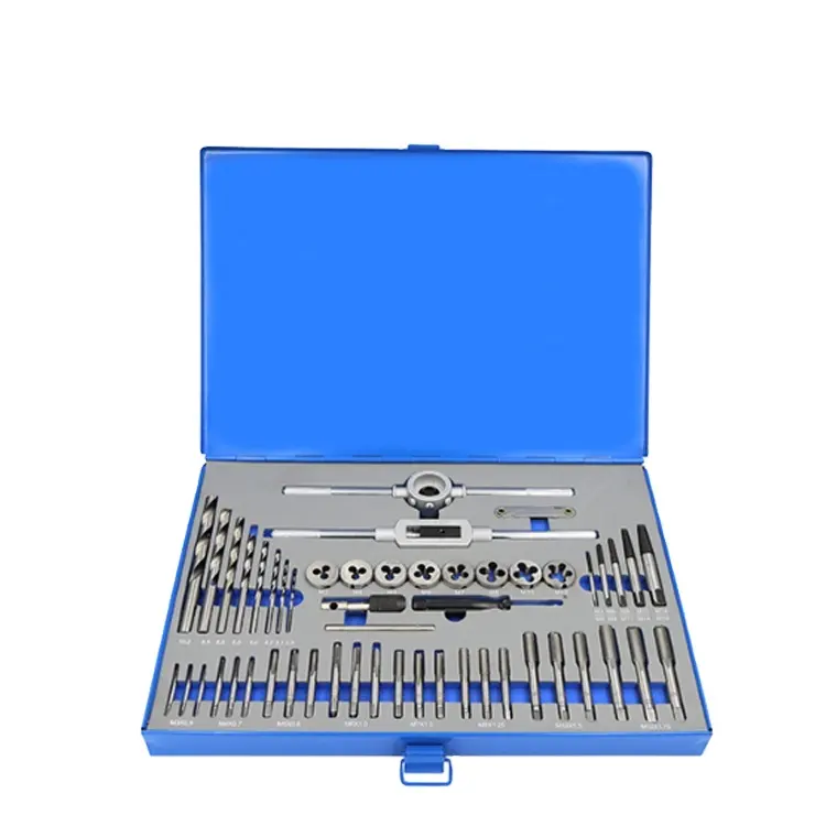 Hss/Gelegeerd Staal Tappen Set M3 ~ M12 Hand Tap & Ronde Sterven & Tap Wrench Tikken gereedschap