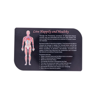 Tarjetas de Iones Negativos Bio Nano Ecológicas de PVC para el Cuidado de la Salud, Tarjetas de Energía Escalar de Ciencia Cuántica que Reducen la Radiación