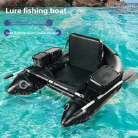 Bateau gonflable en PVC pliable pour la pêche à la ligne, protection de l'environnement, une personne, épaissi, capacité 160L, moins de 2m
