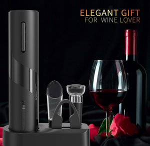 Ouvre-bouteille électrique sans fil automatique avec coupe-capsule, dans un coffret cadeau - Product Image 4