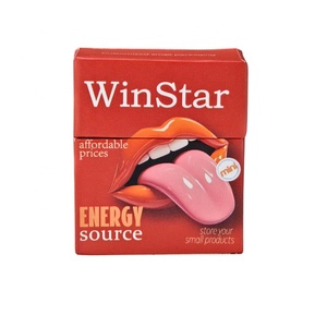 Kotak Strip Oral Flap Top Terbaru 2026, 5 Bungkus Rokok Mini Kecil, Kemasan Permen Energi Kotak Merah - Product Image 4