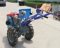 Tracteur agricole à deux roues à commande manuelle 12HP DF121 avec cultivateur, type DONGFENG/CHANGFA et SIFANG/SIFENG