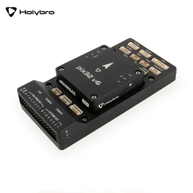 Holybro 2025 Pix32 V6 STM32H743 BaseBoard Power Module M9N/M10 GPS 480MHz Flight Controller for RC Airplanes Drones