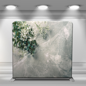Nouveau support de toile de fond pour photomaton de remise de diplôme, droit, de 8 pieds, en tissu tendu, avec housse de type taie d'oreiller, populaire - Product Image 1