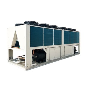 โมดูลปั๊มความร้อนจากอากาศ 380V R-410A โครงสร้างโลหะ ประหยัดพลังงาน สำหรับทำความร้อนและความเย็นเชิงพาณิชย์ - Product Image 1