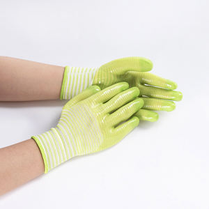 Guantes <span class=keywords><strong>DE</strong></span> SEGURIDAD sumergidos en PVC para trabajo industrial en campos petrolíferos personalizados, prácticos, usables, 13G, equipos <span class=keywords><strong>de</strong></span> protección personal - Product Image 1