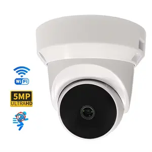 5mp Smart Wifi Dome Ip Camera Home Security Cctv Camera 360 Degree Wide Angle Eyeball Cameras For Elevator Ceiling Mount