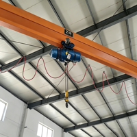 Nouvelle palan électrique à câble métallique mobile à vitesse unique de type CD, 1-5 tonnes, télécommande pour levage de grue